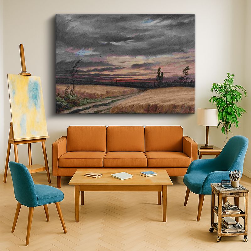 Ressam Kanvas Tablo 449